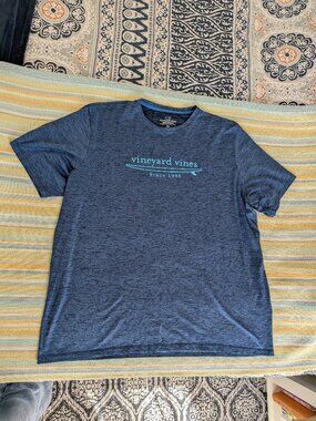 ⭐Men's Vineyard Vines blue Performance Shirt XXL